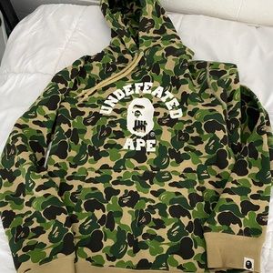 Bape X Undefeated hoodie